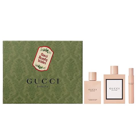 gucci perfume christmas set|gucci bloom 100ml gift set.